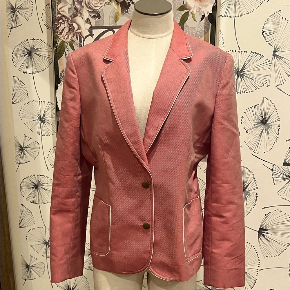 Jaeger  12 Women's Pink Blazer Jacket